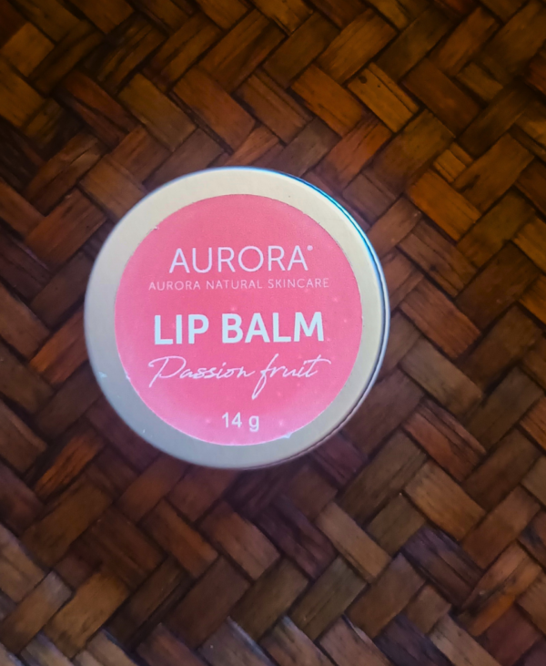 Aurora Organic Passionfruit Squalane lip balm